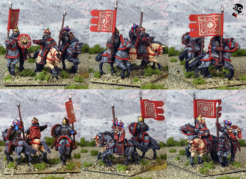 Al-Andalus Andalusian Army in 15mm spearmen spear unit for DBA from Old Glory 15s painted by Neldoreth - An Hour of Wolves & Shattered Shields