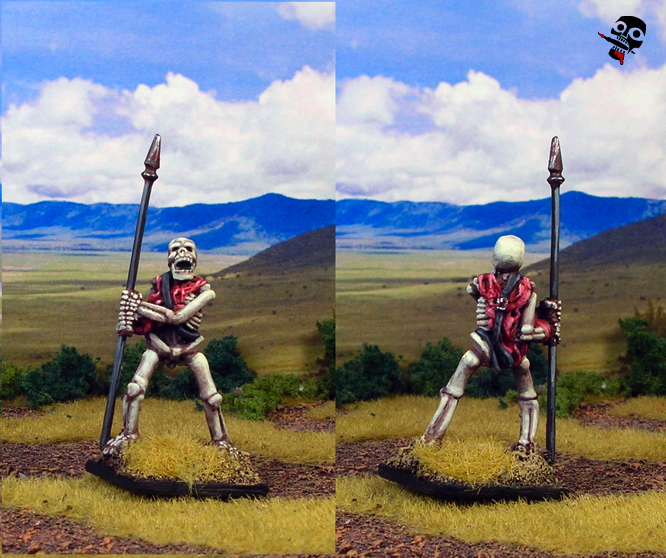 Skeleton from Reaper Miniatures painted by Neldoreth - An Hour of Wolves & Shattered Shields