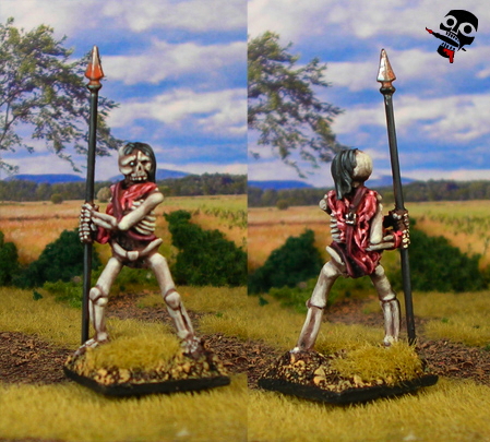 Skeleton from Reaper Miniatures painted by Neldoreth - An Hour of Wolves & Shattered Shields