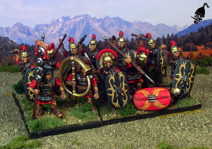 Roman Legionary Cohort from Wargames Factory painted by Neldoreth - An Hour of Wolves & Shattered Shields