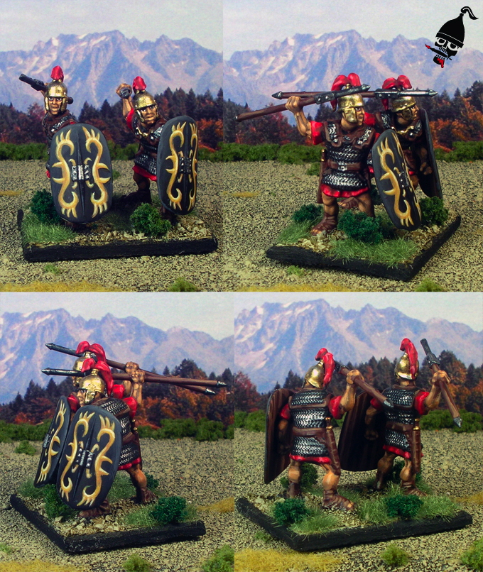 Roman Legionaries from Wargames Factory painted by Neldoreth - An Hour of Wolves & Shattered Shields