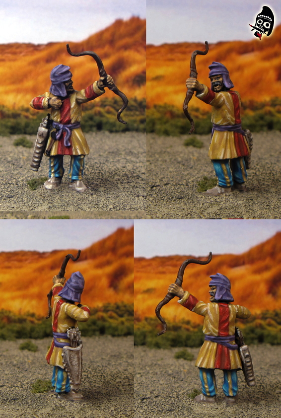 Ancient Persian Archer from Wargames Factory painted by Neldoreth - An Hour of Wolves & Shattered Shields