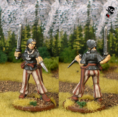 Sea Raider Shield Maiden from Foundry Miniatures painted by Neldoreth - An Hour of Wolves & Shattered Shields Sea Raider Shield Maiden from Foundry Miniatures painted by Neldoreth - An Hour of Wolves & Shattered Shields