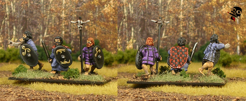 15mm Scots-Irish from Old Glory Miniatures painted by Neldoreth - An Hour of Wolves & Shattered Shields