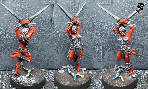 Death Cult Assassin from Games Workshop painted by Neldoreth - An Hour of Wolves & Shattered Shields