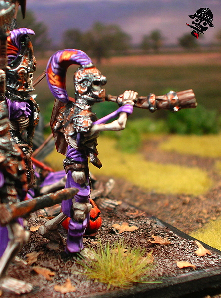 Undead Skeleton Revenants from Mantic Miniatures painted by Neldoreth - An Hour of Wolves & Shattered Shields