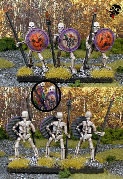 Undead from Reaper Miniatures painted by Neldoreth - An Hour of Wolves & Shattered Shields