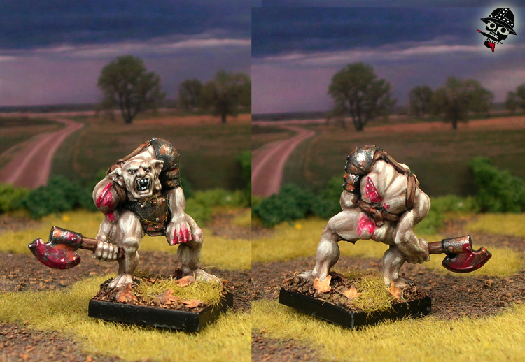 Wild Orc Zombie from Unknown painted by Neldoreth - An Hour of Wolves & Shattered Shields