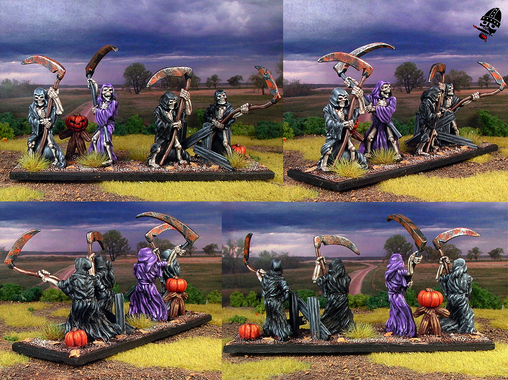 Undead wraith unit from ?? If you know please contact me! ?? painted by Neldoreth - An Hour of Wolves & Shattered Shields