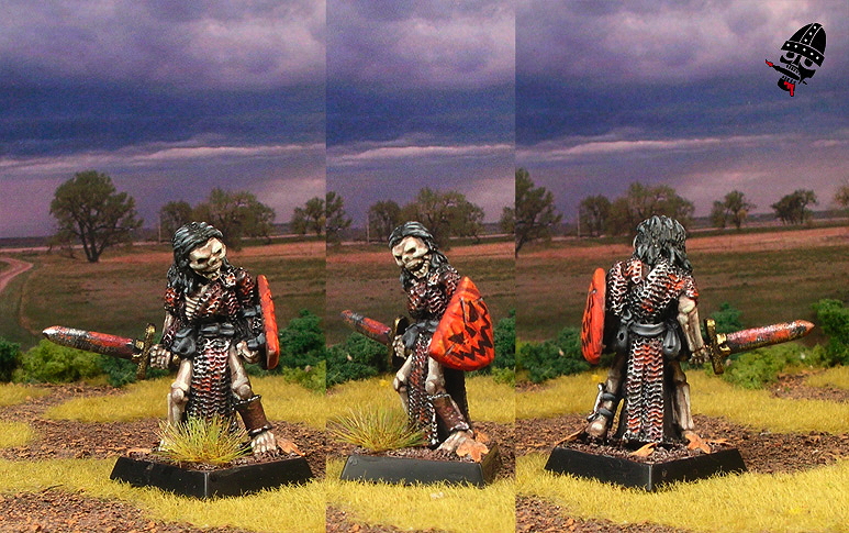 Undead skeletons from mostly Reaper with a few Games Workshop heads painted by Neldoreth - An Hour of Wolves & Shattered Shields
