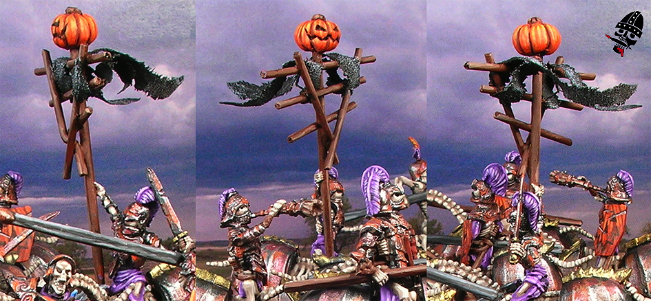 Undead mounted skeleton Revenant or Grave Guard from Games Workshop and Mantic Games painted by Neldoreth - An Hour of Wolves & Shattered Shields