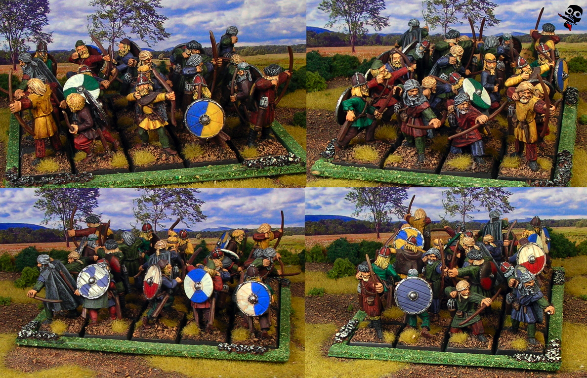 Viking archers from Old Glory and Gripping Beast painted by Neldoreth - An Hour of Wolves & Shattered Shields Viking archers from Old Glory and Gripping Beast painted by Neldoreth - An Hour of Wolves & Shattered Shields