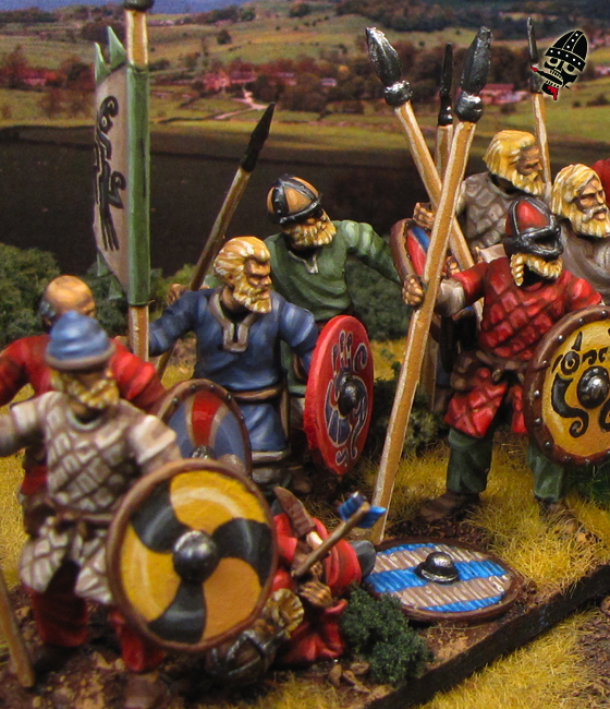 Viking bondi from Wargames Factory painted by Neldoreth - An Hour of Wolves & Shattered Shields Viking bondi from Wargames Factory painted by Neldoreth - An Hour of Wolves & Shattered Shields