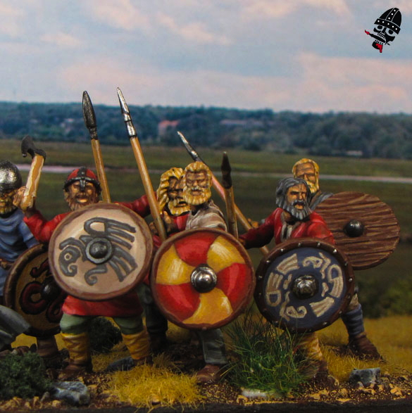 Viking bondi from Wargames Factory painted by Neldoreth - An Hour of Wolves & Shattered Shields Viking bondi from Wargames Factory painted by Neldoreth - An Hour of Wolves & Shattered Shields