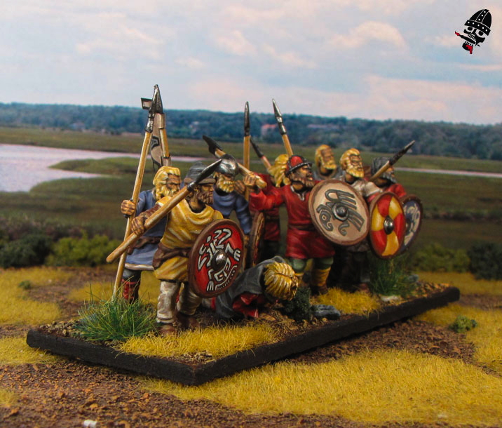 Viking bondi from Wargames Factory painted by Neldoreth - An Hour of Wolves & Shattered Shields Viking bondi from Wargames Factory painted by Neldoreth - An Hour of Wolves & Shattered Shields