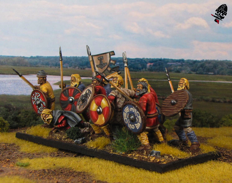 Viking bondi from Wargames Factory painted by Neldoreth - An Hour of Wolves & Shattered Shields Viking bondi from Wargames Factory painted by Neldoreth - An Hour of Wolves & Shattered Shields