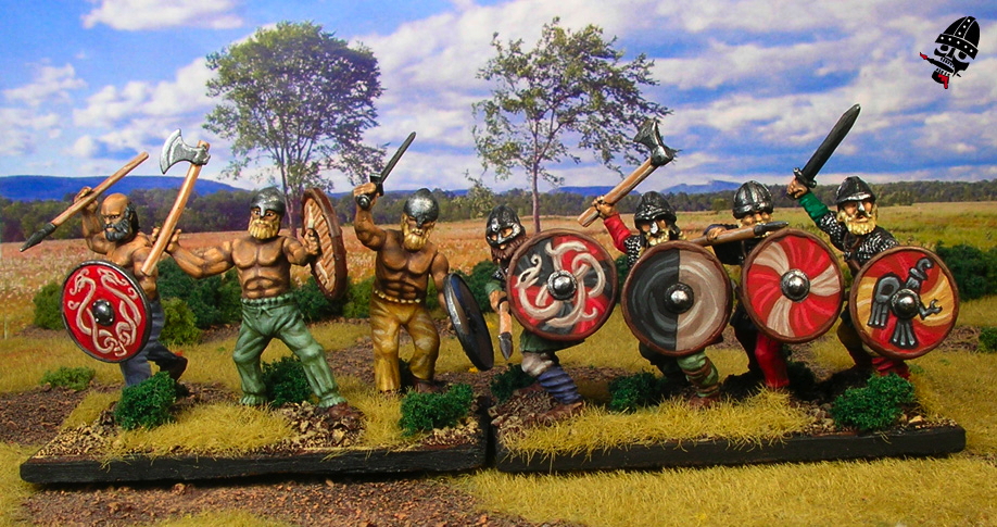 Swedish Vikings from Gripping Beast and Wargames Factory Plastics painted by Neldoreth - An Hour of Wolves & Shattered Shields Swedish Vikings from Gripping Beast and Wargames Factory Plastics painted by Neldoreth - An Hour of Wolves & Shattered Shields