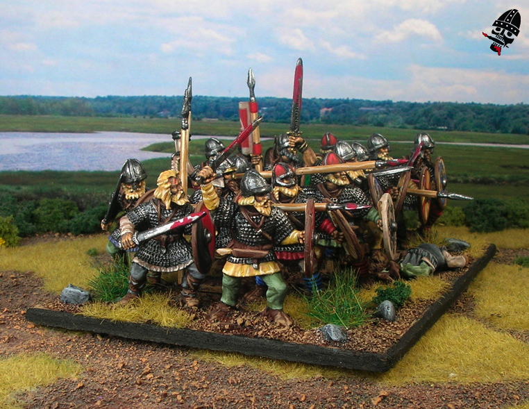 Swedish Vikings from Gripping Beast painted by Neldoreth - An Hour of Wolves & Shattered Shields Swedish Vikings from Gripping Beast painted by Neldoreth - An Hour of Wolves & Shattered Shields