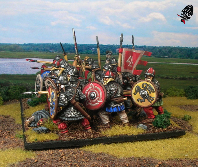 Swedish Vikings from Gripping Beast painted by Neldoreth - An Hour of Wolves & Shattered Shields Swedish Vikings from Gripping Beast painted by Neldoreth - An Hour of Wolves & Shattered Shields