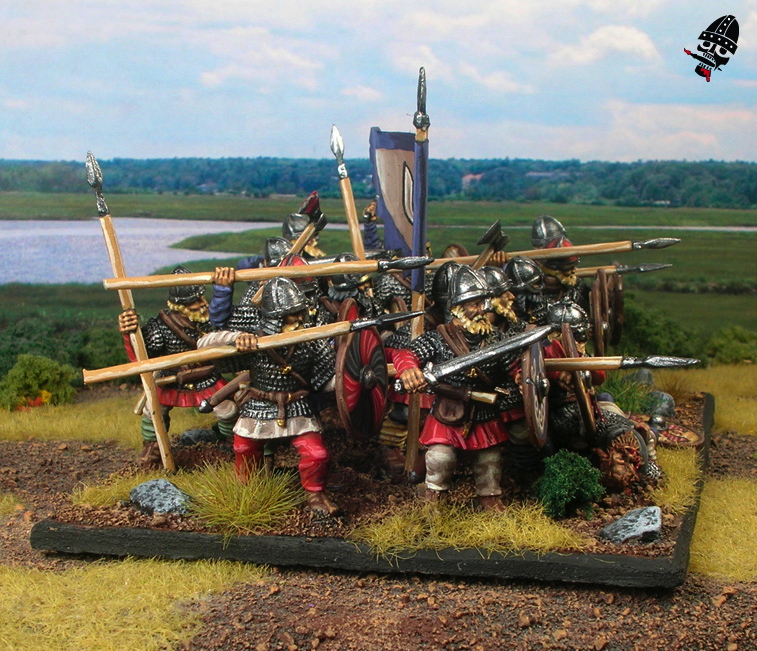 Swedish Vikings from Gripping Beast painted by Neldoreth - An Hour of Wolves & Shattered Shields Swedish Vikings from Gripping Beast painted by Neldoreth - An Hour of Wolves & Shattered Shields