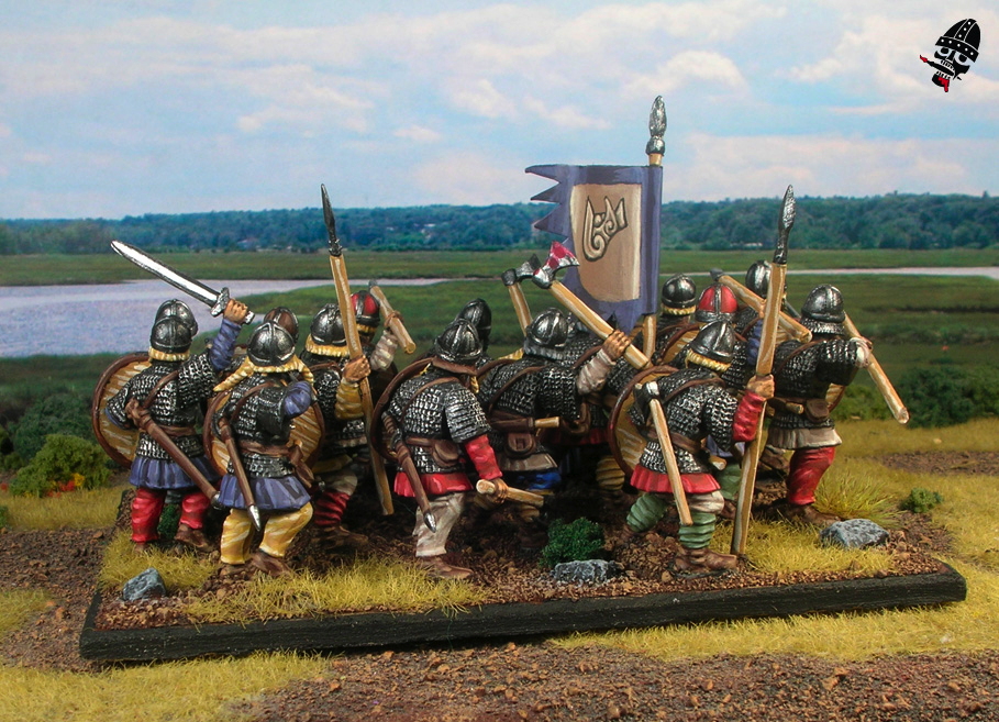 Swedish Vikings from Gripping Beast painted by Neldoreth - An Hour of Wolves & Shattered Shields Swedish Vikings from Gripping Beast painted by Neldoreth - An Hour of Wolves & Shattered Shields