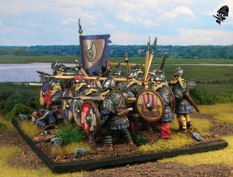 Swedish Vikings from Gripping Beast painted by Neldoreth - An Hour of Wolves & Shattered Shields Swedish Vikings from Gripping Beast painted by Neldoreth - An Hour of Wolves & Shattered Shields