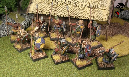 Viking warriors from Old Glory Miniatures painted by Neldoreth - An Hour of Wolves & Shattered Shields Viking warriors from Old Glory Miniatures painted by Neldoreth - An Hour of Wolves & Shattered Shields