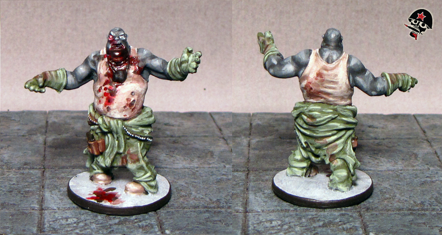 Zombicide Zombies from Cool Mini Or Not painted by Neldoreth - An Hour of Wolves & Shattered Shields