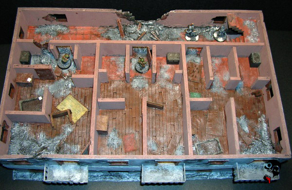 Modern Ruined Buildings from Neldoreth painted by Neldoreth - An Hour of Wolves & Shattered Shields