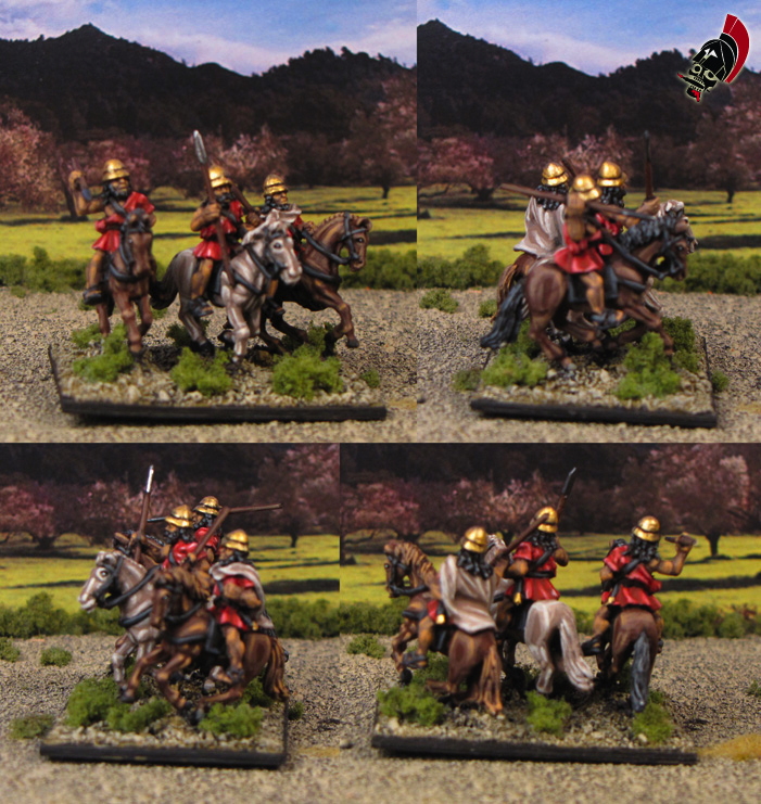 15mm Ancient Greek Cavalry from Xyston Miniatures painted by Neldoreth - An Hour of Wolves & Shattered Shields
