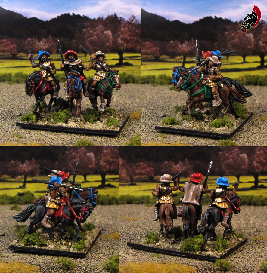 15mm Ancient Greek cavalry from Xyston Miniatures painted by Neldoreth - An Hour of Wolves & Shattered Shields
