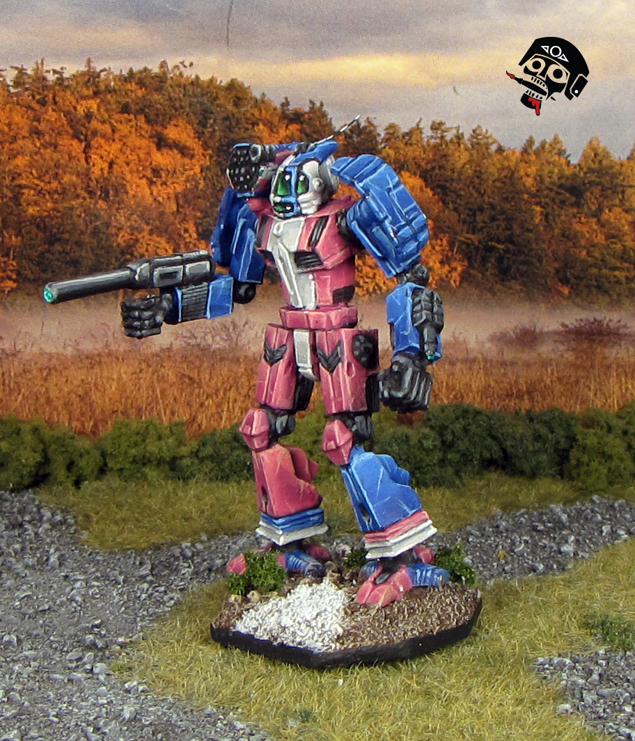 Battletech Griffin from Iron Wind Metals painted by Neldoreth - An Hour of Wolves & Shattered Shields