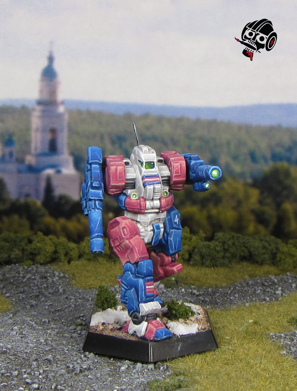 Battletech Blackjack from Catalyst Games Lab painted by Neldoreth - An Hour of Wolves & Shattered Shields