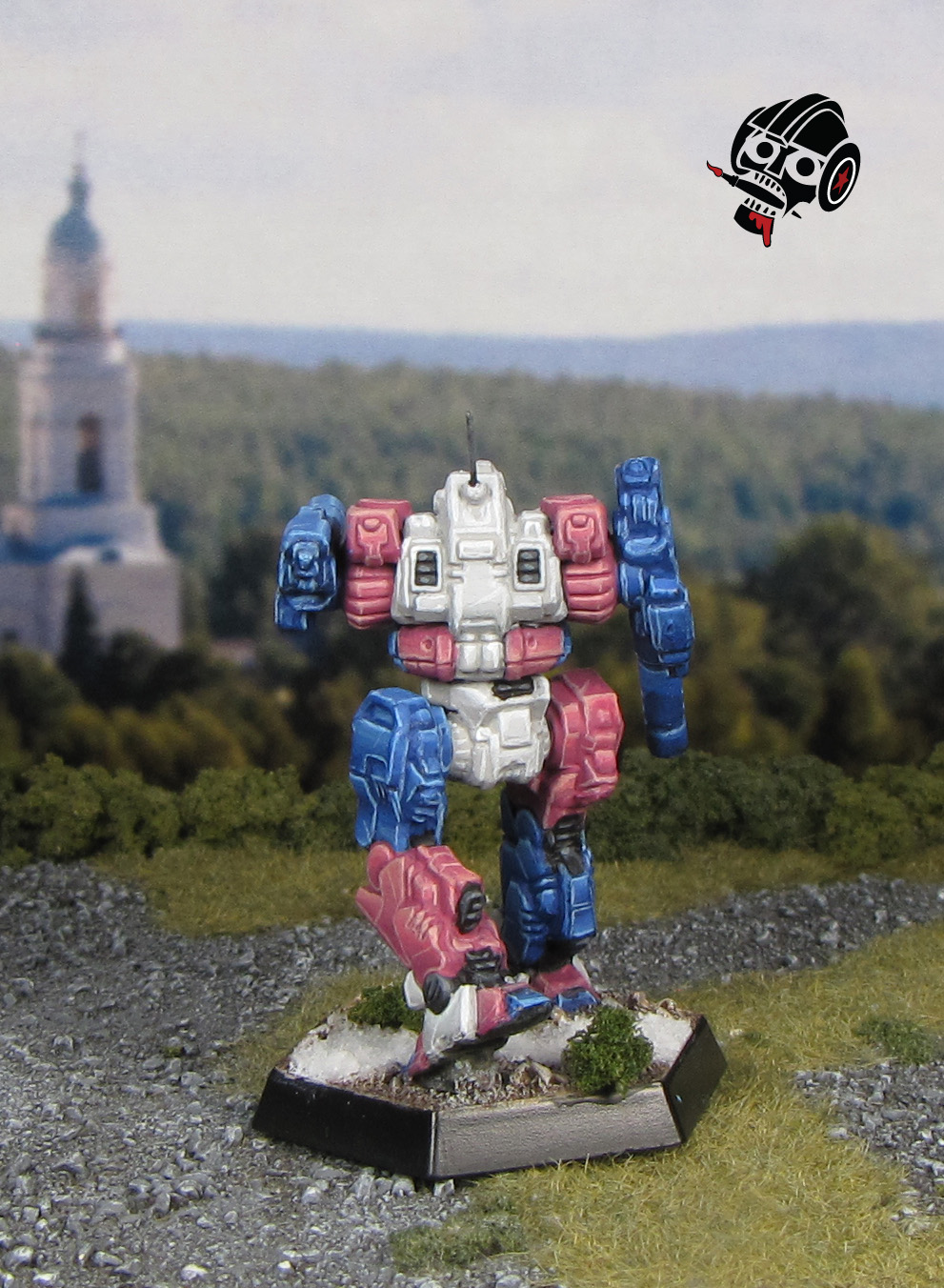 Battletech Blackjack from Catalyst Games Lab painted by Neldoreth - An Hour of Wolves & Shattered Shields