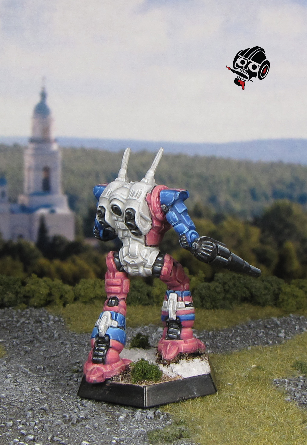 Battletech Wraith. from Catalyst Games Lab painted by Neldoreth - An Hour of Wolves & Shattered Shields