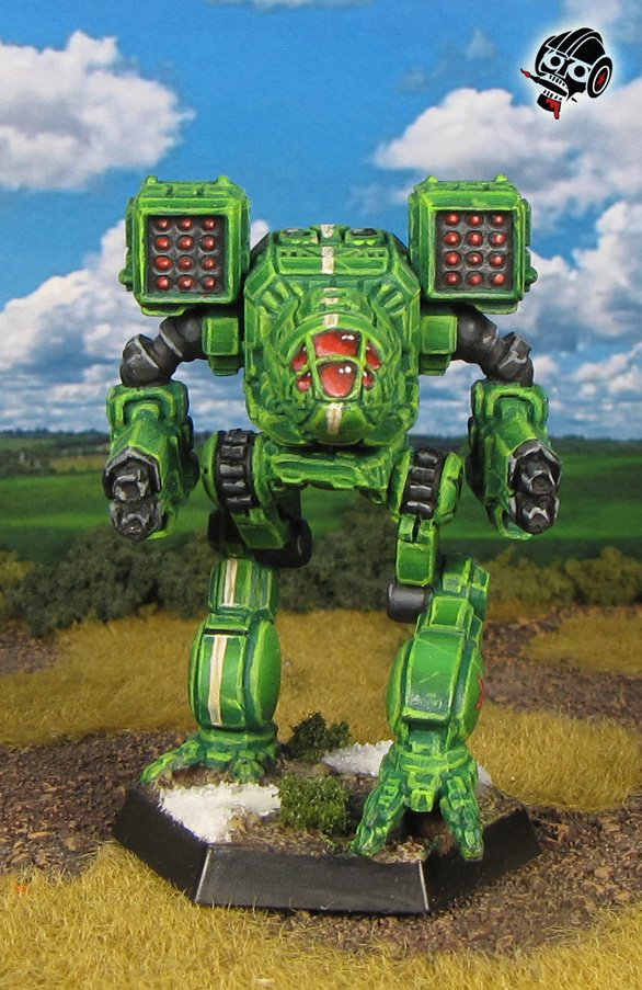 Battletech Alpha Strike Timberwolf Clan Battle Mech from Catalyst Games Lab painted by Neldoreth - An Hour of Wolves & Shattered Shields Battletech Alpha Strike Timberwolf Clan Battle Mech from Catalyst Games Lab painted by Neldoreth - An Hour of Wolves & Shattered Shields