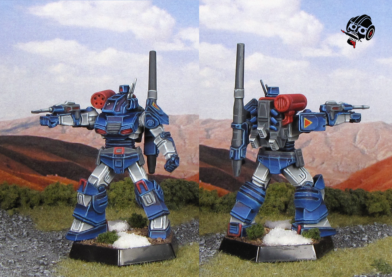 Battletech Shadow hawk Dougram from 3D Print painted by Neldoreth - An Hour of Wolves & Shattered Shields Battletech Shadow hawk Dougram from 3D Print painted by Neldoreth - An Hour of Wolves & Shattered Shields