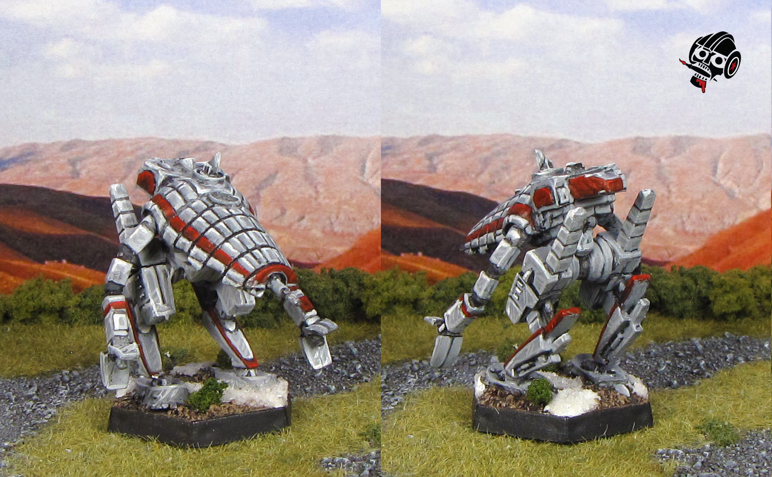 Battletech Mech Crab from Iron Wind Metals painted by Neldoreth - An Hour of Wolves & Shattered Shields Battletech Mech Crab from Iron Wind Metals painted by Neldoreth - An Hour of Wolves & Shattered Shields