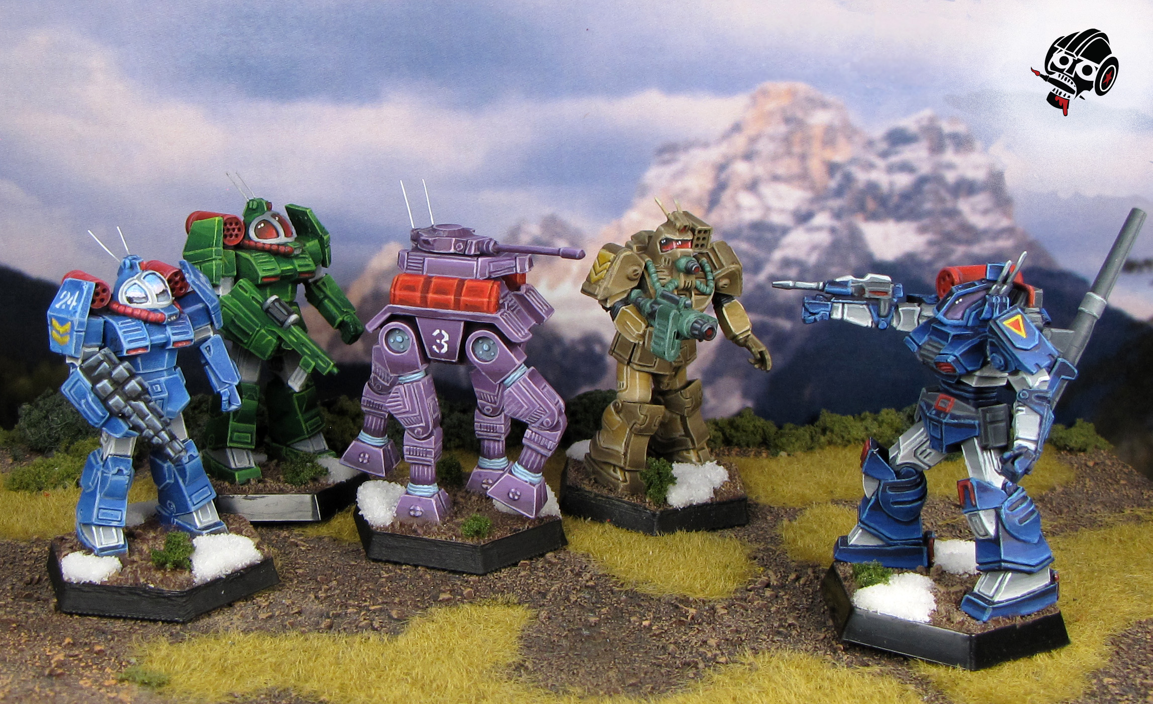 Battletech from Catalyst Game Labs painted by Neldoreth - An Hour of Wolves & Shattered Shields Battletech from Catalyst Game Labs painted by Neldoreth - An Hour of Wolves & Shattered Shields