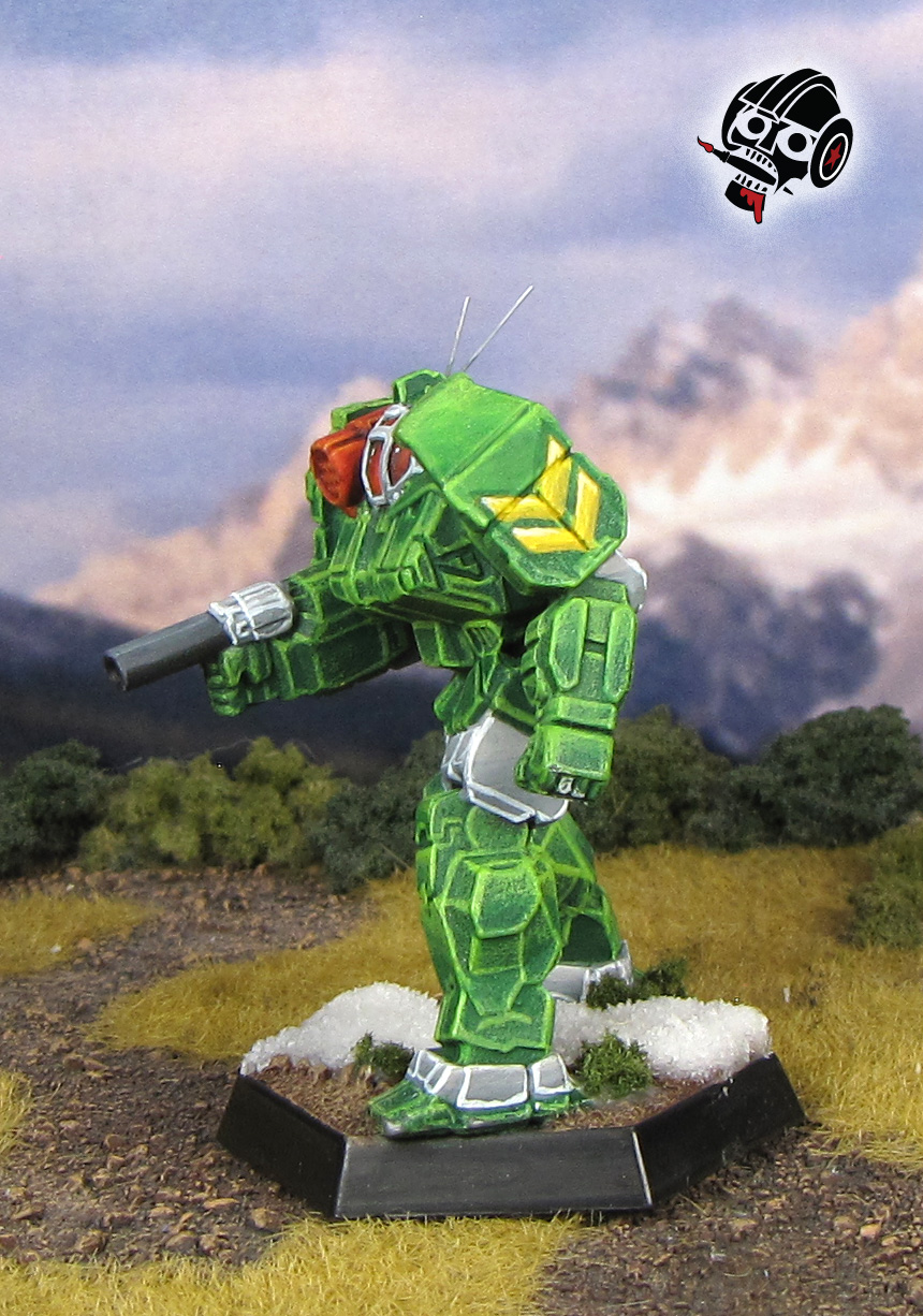 Battletech Reseen Griffin from Catalyst Game Labs painted by Neldoreth - An Hour of Wolves & Shattered Shields Battletech Reseen Griffin from Catalyst Game Labs painted by Neldoreth - An Hour of Wolves & Shattered Shields