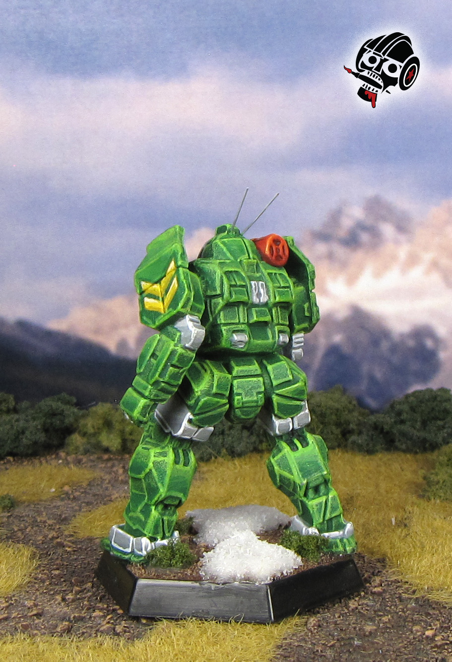 Battletech Reseen Griffin from Catalyst Game Labs painted by Neldoreth - An Hour of Wolves & Shattered Shields Battletech Reseen Griffin from Catalyst Game Labs painted by Neldoreth - An Hour of Wolves & Shattered Shields
