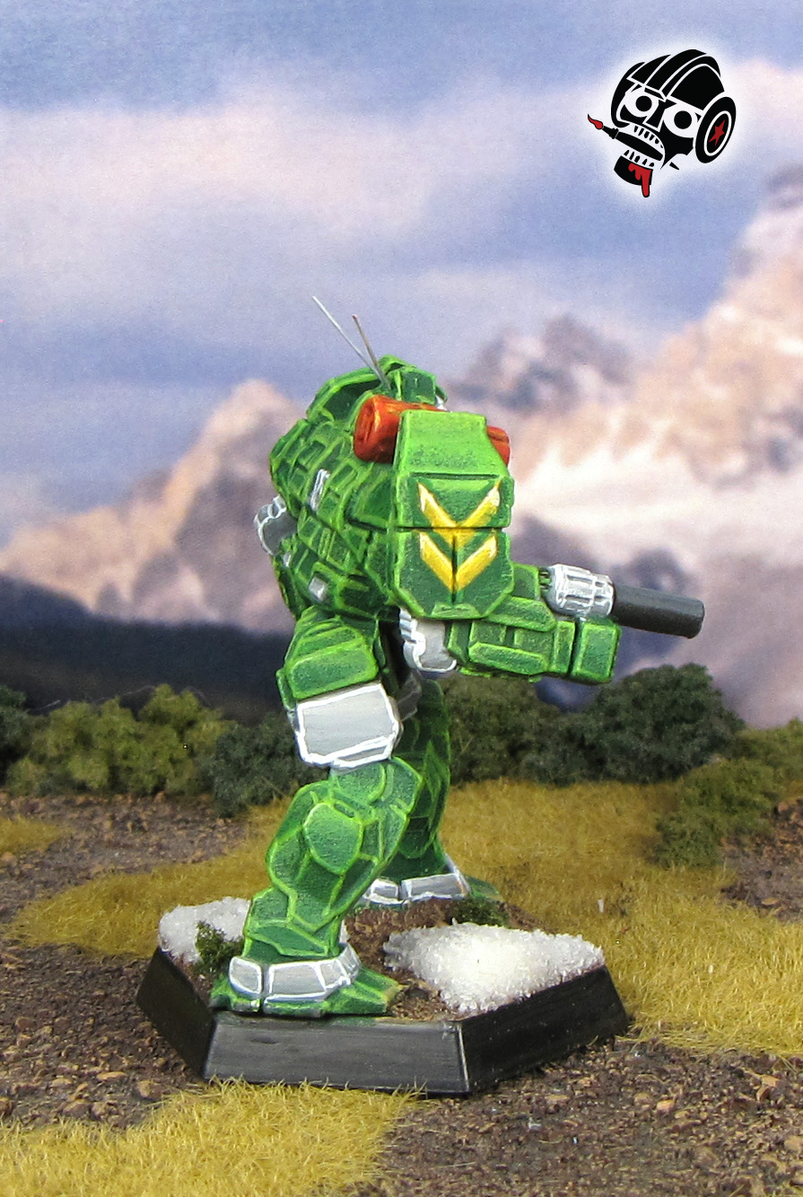 Battletech Reseen Griffin from Catalyst Game Labs painted by Neldoreth - An Hour of Wolves & Shattered Shields Battletech Reseen Griffin from Catalyst Game Labs painted by Neldoreth - An Hour of Wolves & Shattered Shields