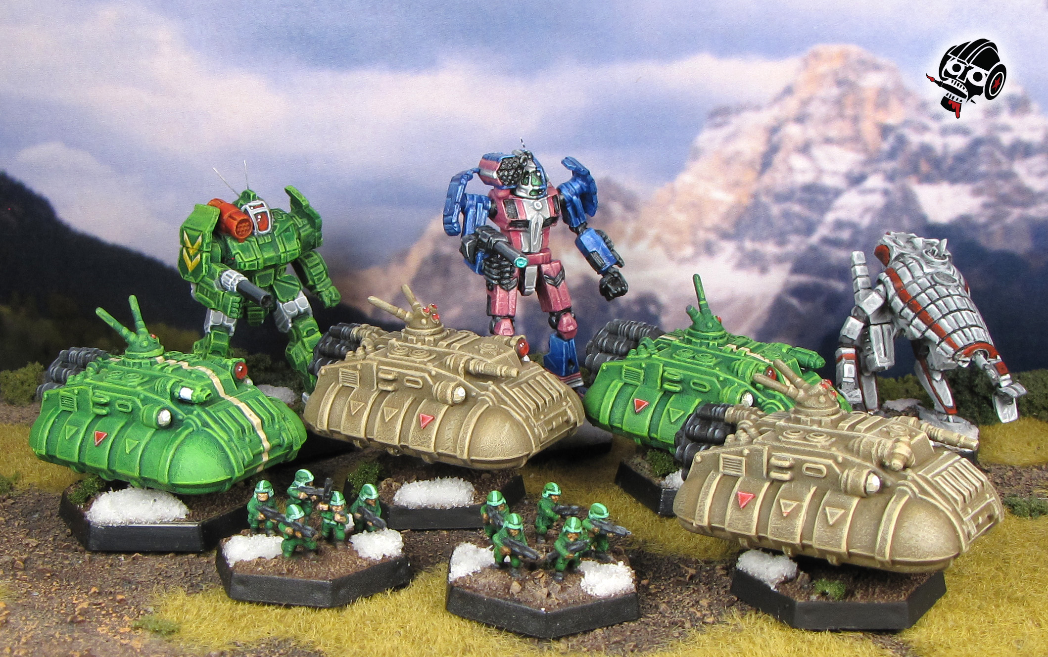 Battletech from Catalyst Game Labs painted by Neldoreth - An Hour of Wolves & Shattered Shields Battletech from Catalyst Game Labs painted by Neldoreth - An Hour of Wolves & Shattered Shields