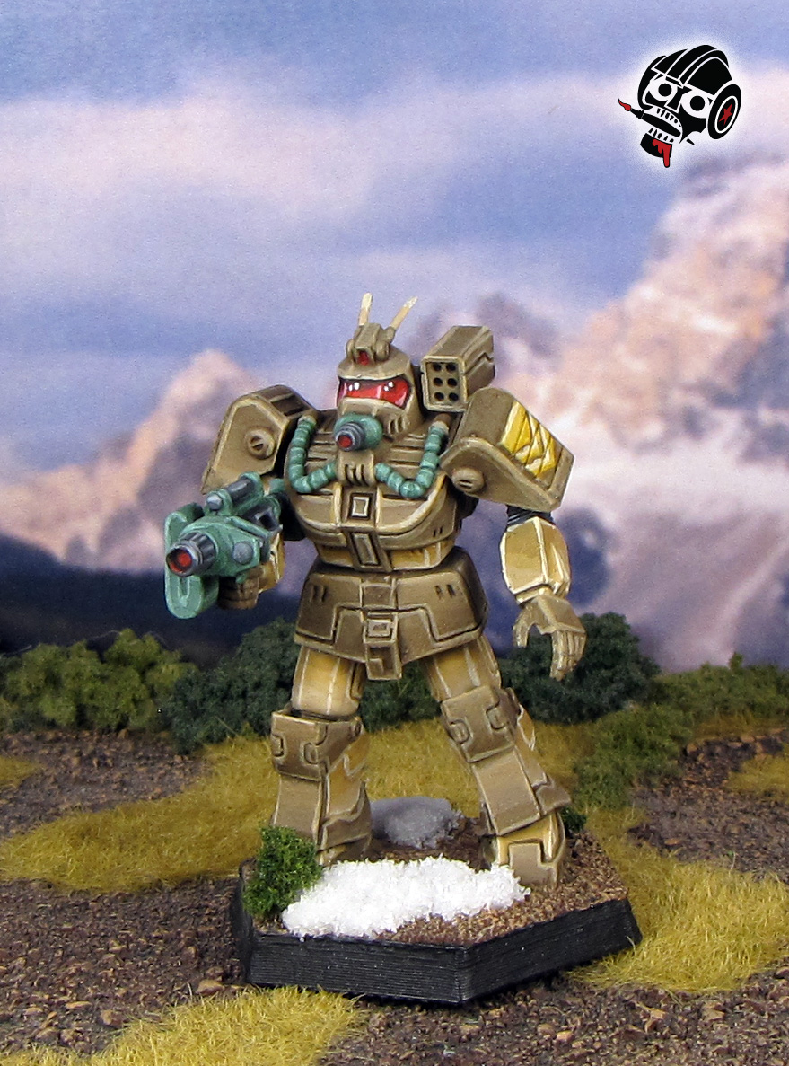Battletech Unseen Blockhead Wolverine from Catalyst Game Labs painted by Neldoreth - An Hour of Wolves & Shattered Shields Battletech Unseen Blockhead Wolverine from Catalyst Game Labs painted by Neldoreth - An Hour of Wolves & Shattered Shields