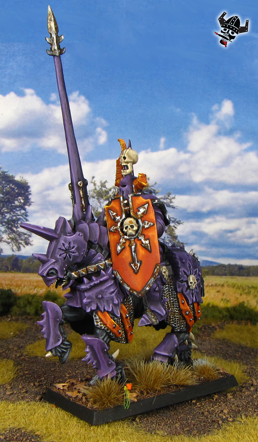 Chaos Warrios Knights Warhammer from Milton Bradley and Games Workshop painted by Neldoreth - An Hour of Wolves & Shattered Shields Chaos Warrios Knights Warhammer from Milton Bradley and Games Workshop painted by Neldoreth - An Hour of Wolves & Shattered Shields