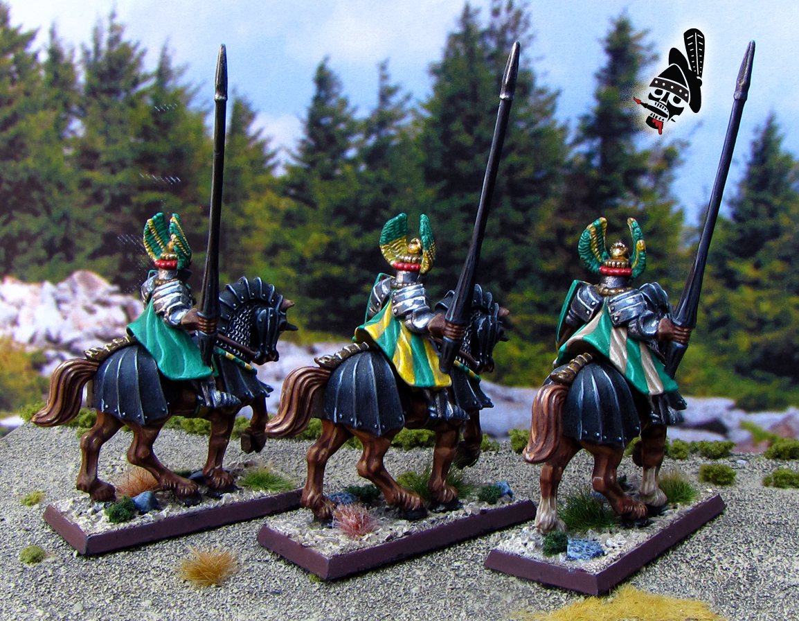 The Empire Knights Battle Masters Warhammer ready for battle! from Games Workshop painted by Neldoreth - An Hour of Wolves & Shattered Shields The Empire Knights Battle Masters Warhammer ready for battle! from Games Workshop painted by Neldoreth - An Hour of Wolves & Shattered Shields