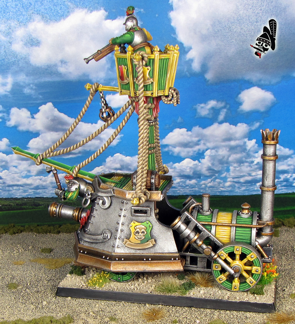 The EmpireEmpire Steam Tank for Warhammer the Old World from Highlands Miniatures 3D Printed painted by Neldoreth - An Hour of Wolves & Shattered Shields The EmpireEmpire Steam Tank for Warhammer the Old World from Highlands Miniatures 3D Printed painted by Neldoreth - An Hour of Wolves & Shattered Shields