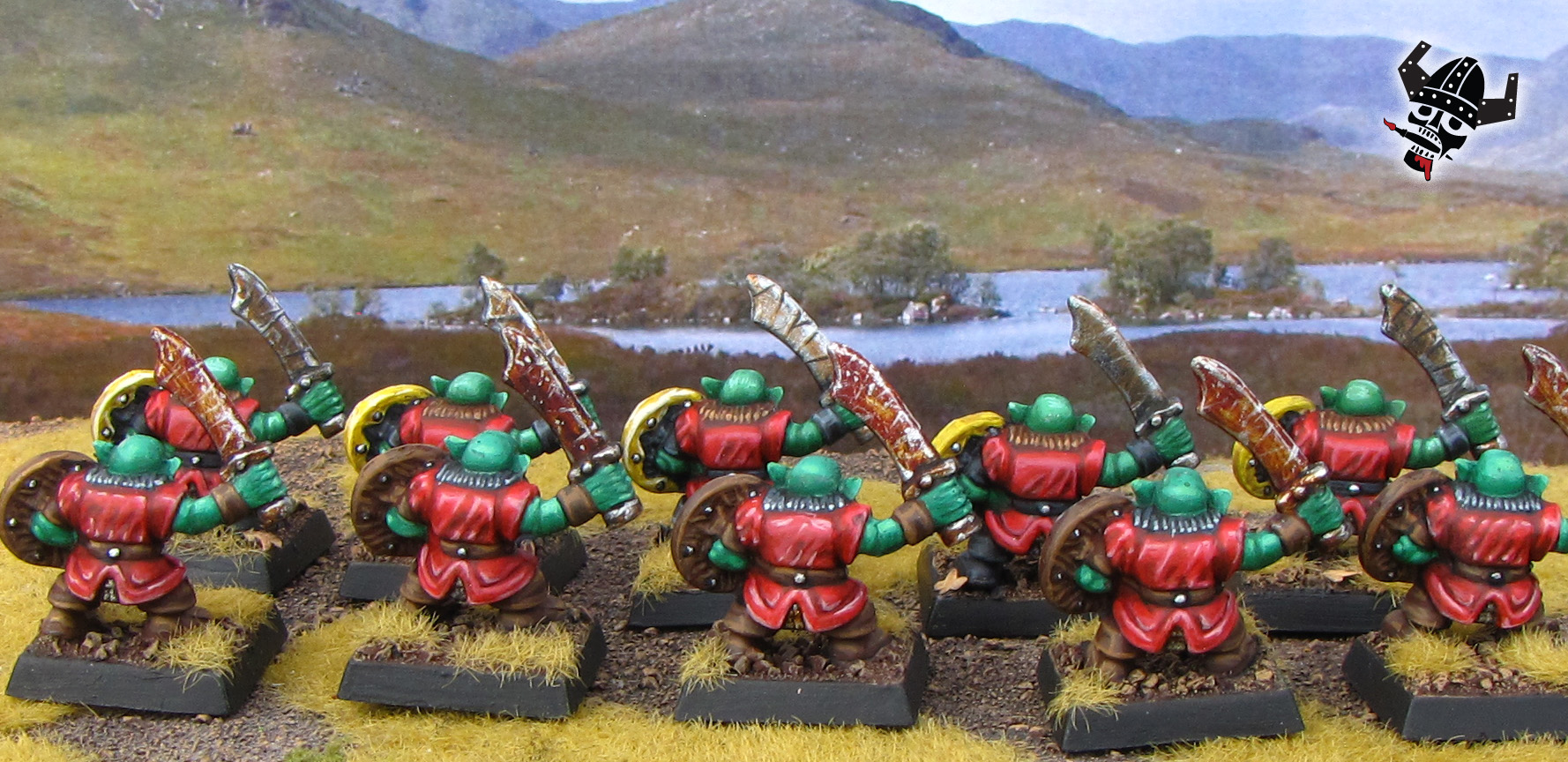 Battle Masters Goblin Warriors for Warhammer Old World from Games Workshop painted by Neldoreth - An Hour of Wolves & Shattered Shields Battle Masters Goblin Warriors for Warhammer Old World from Games Workshop painted by Neldoreth - An Hour of Wolves & Shattered Shields