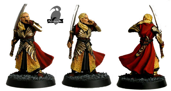 The Elves of Lothlorien from  painted by Neldoreth - An Hour of Wolves & Shattered Shields