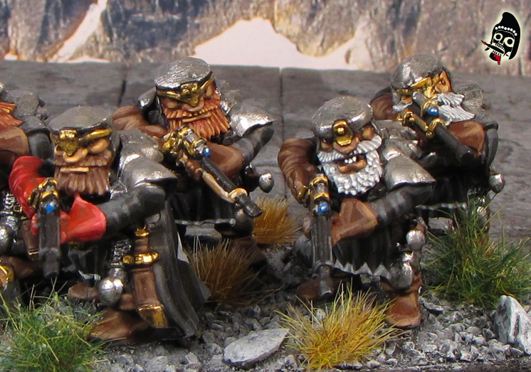 Dwarf Ironwatch from Mantic Games painted by Neldoreth - An Hour of Wolves & Shattered Shields